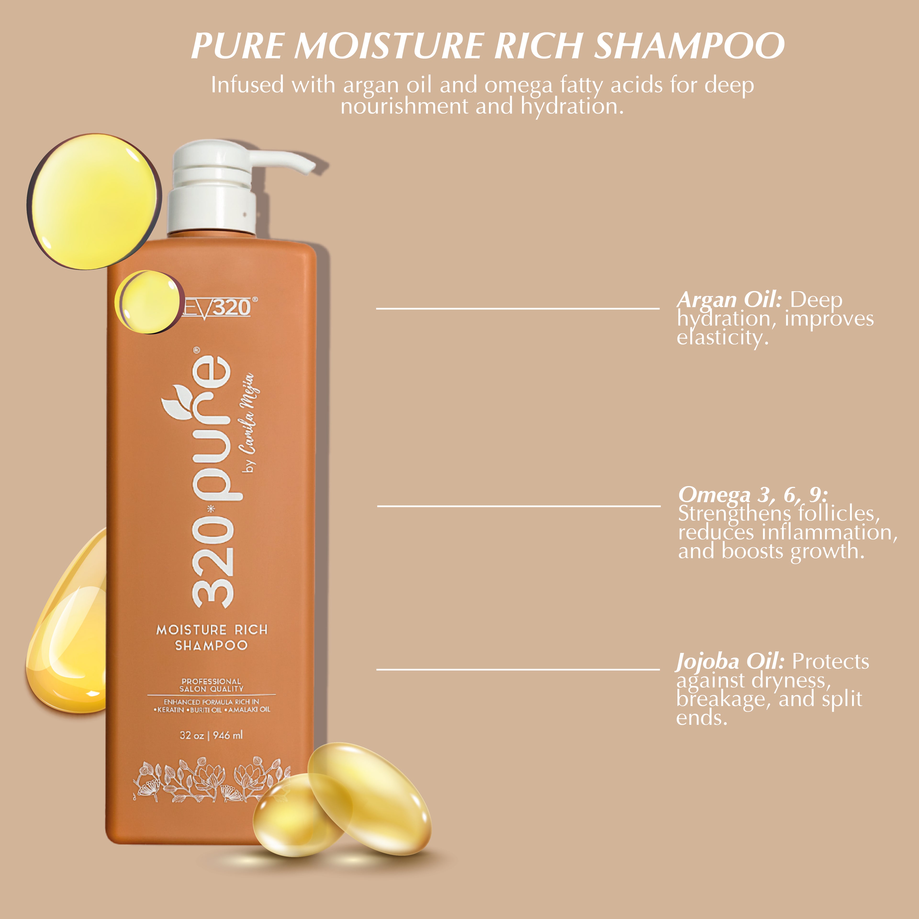 PURE MOISTURE RICH SHAMPOO